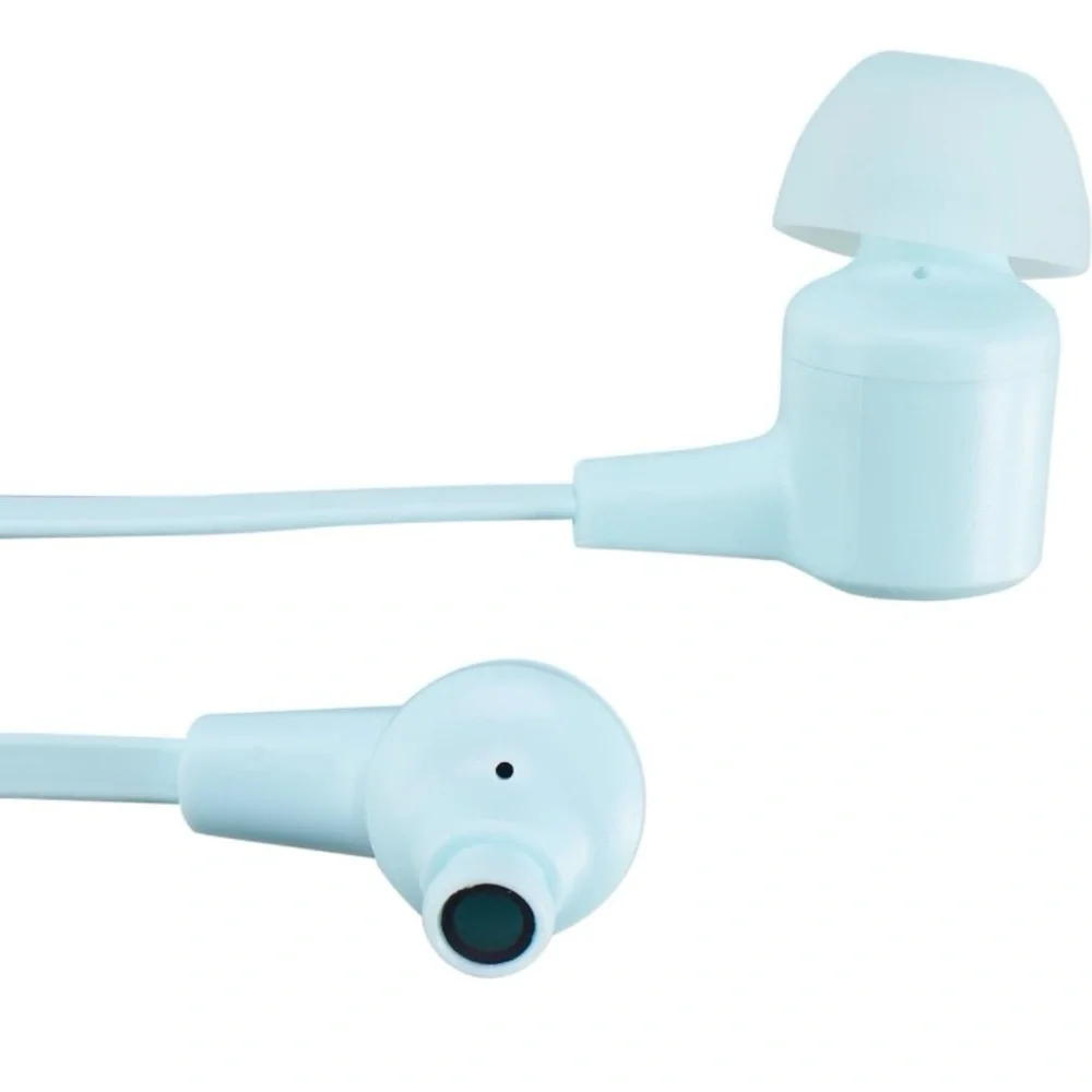 onn. Earphones with Lightning Connector, Aqua